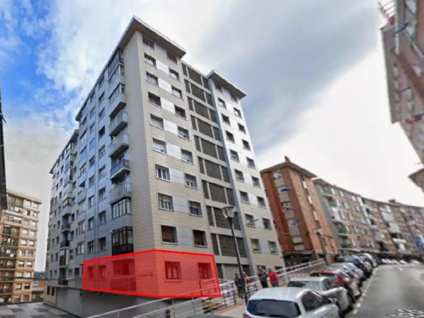 Vista exterior de Piso en venta en Sestao 