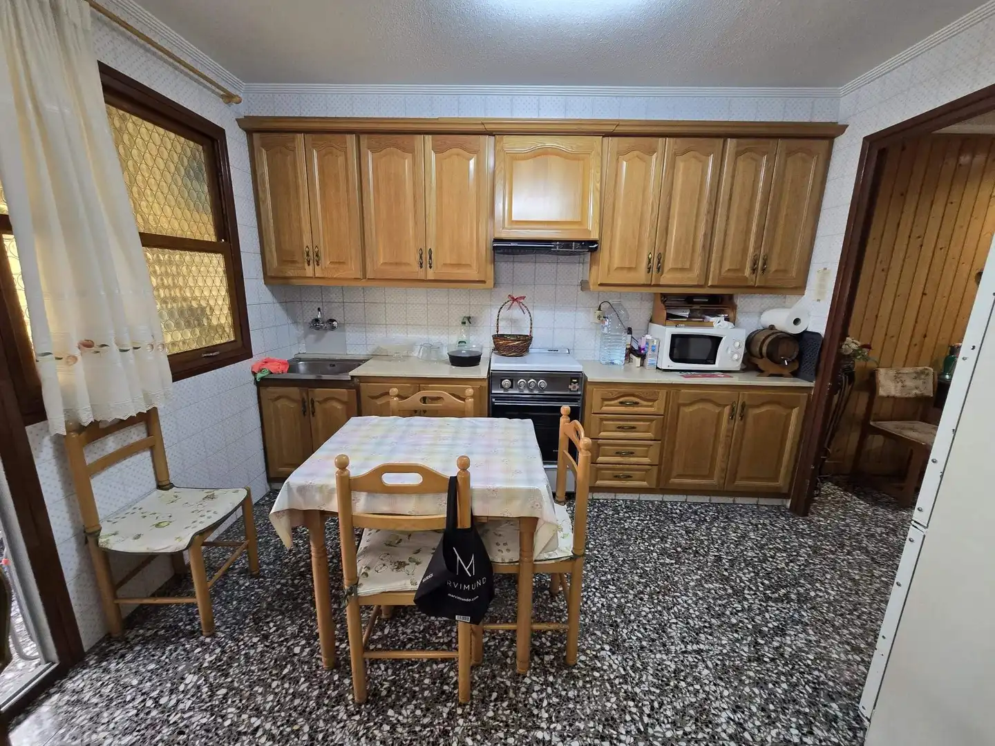 Kitchen of Flat for sale in Elche / Elx  with Air Conditioner and Balcony