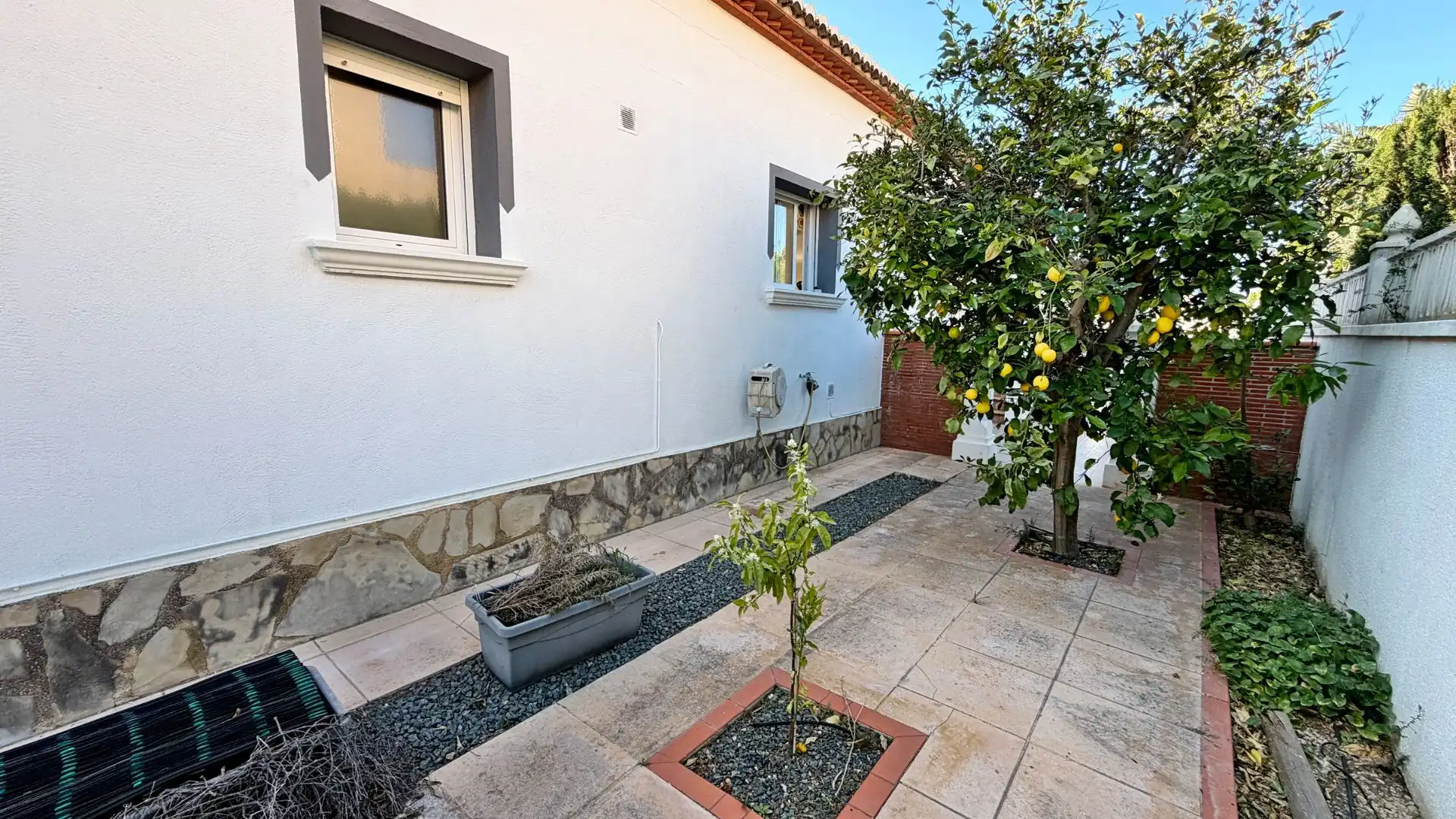 Terraza de Casa o chalet en venta en El Verger con Aire acondicionado, Calefacción y Jardín privado