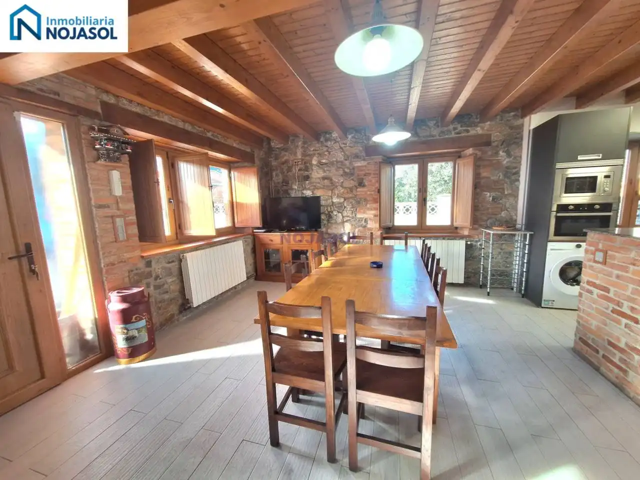 Comedor de Casa o chalet de alquiler en Noja con Calefacción, Jardín privado y Terraza