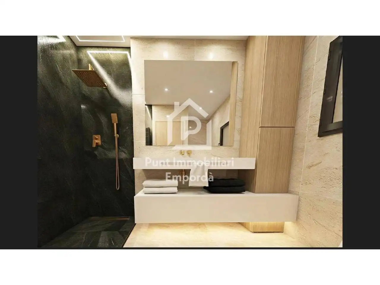 Baño de Casa o chalet en venta en Cantallops con Aire acondicionado, Calefacción y Jardín privado