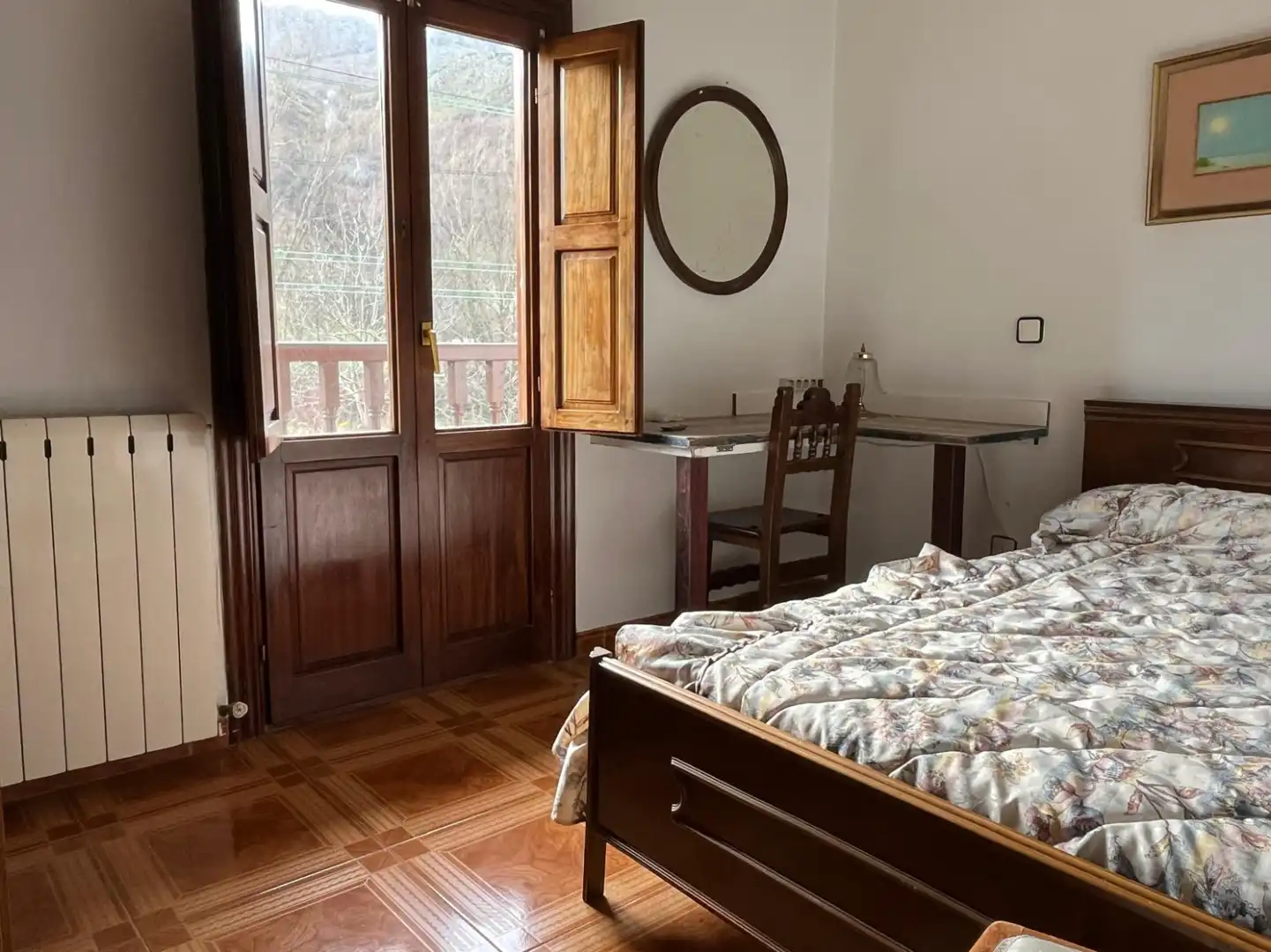 Habitación de Casa o chalet en venta en Cieza (Cantabria) con Jardín privado, Parquet y Balcón