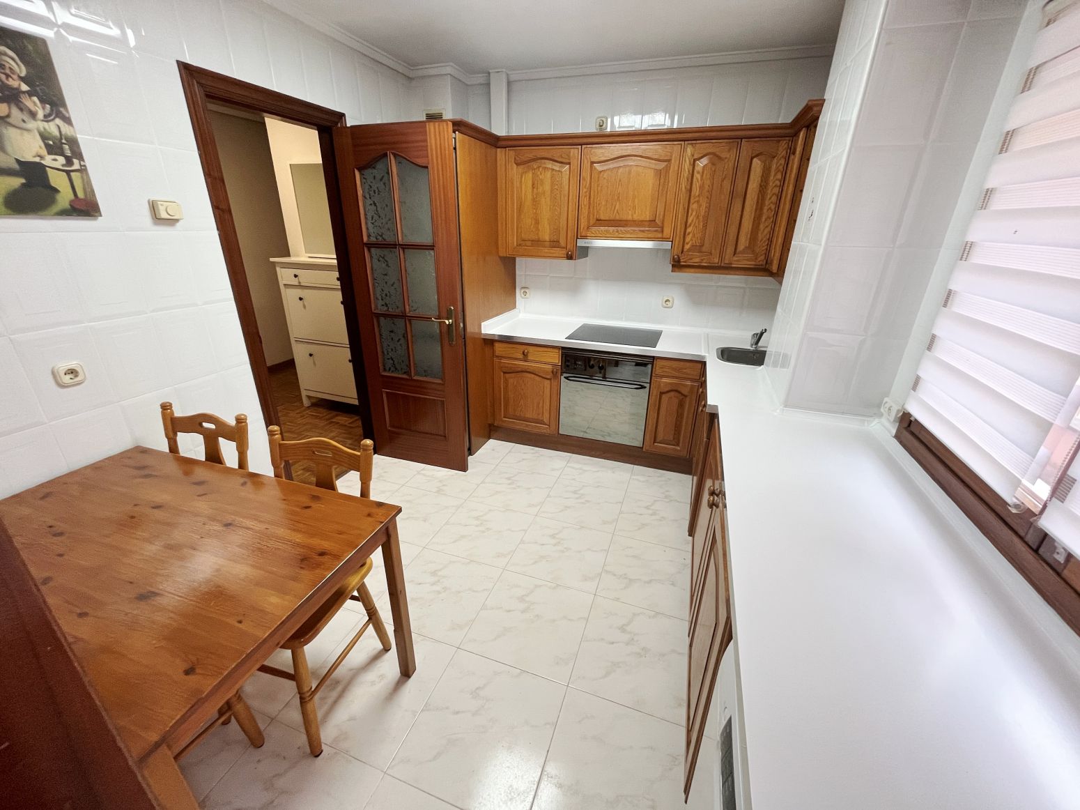 Kitchen of Flat for sale in Avilés  with Heating and Parquet flooring