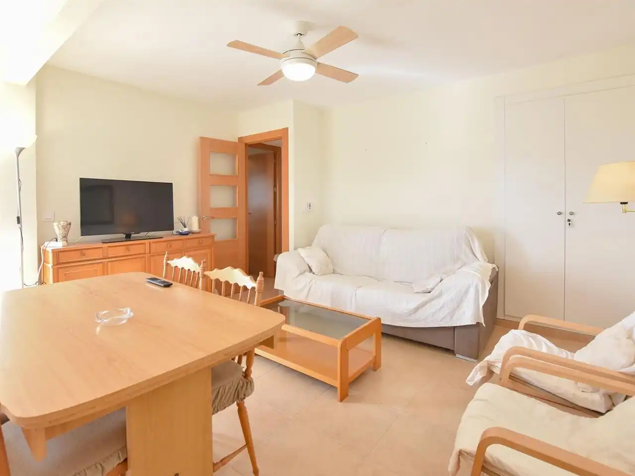 Sala de estar de Apartamento en venta en Pulpí con Amueblado