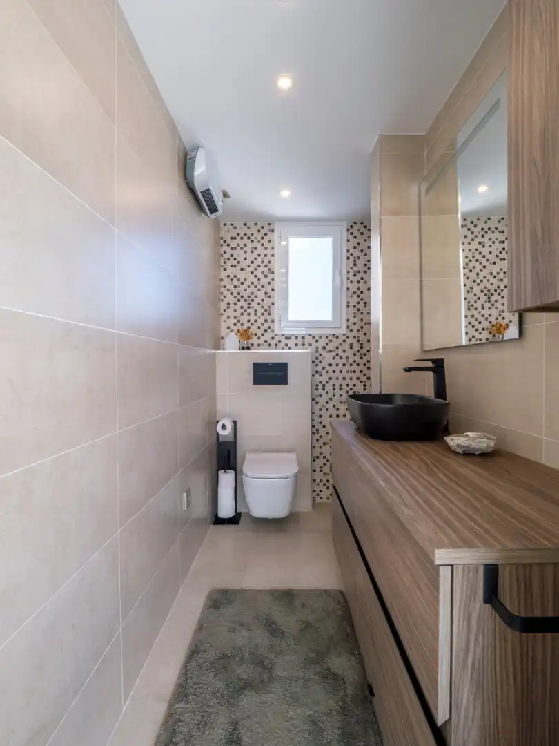 Bathroom of Attic for sale in Calpe / Calp  with Air Conditioner, Heating and Terrace