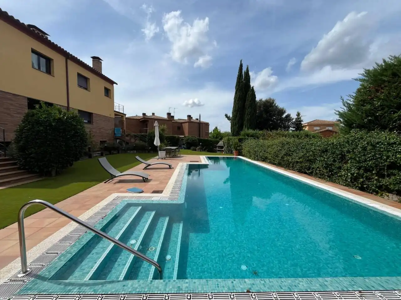 Swimming pool of Houses for rent in Girona  with Air Conditioner, Heating and Terrace