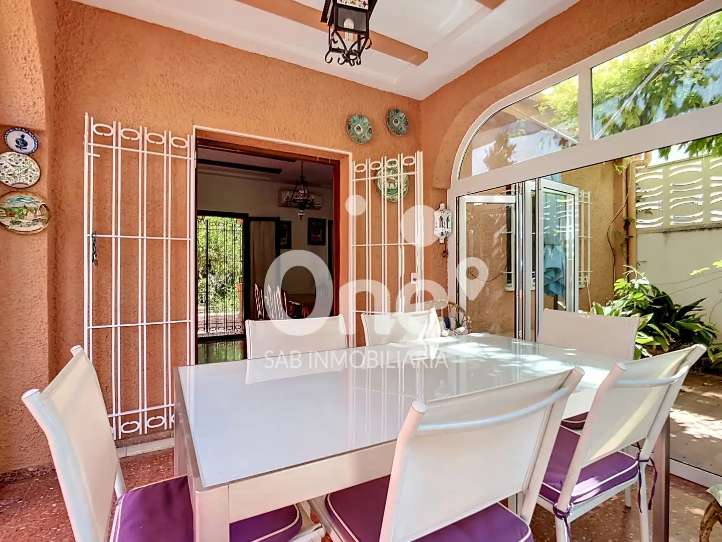 Terrace of Houses for sale in San Antonio de Benagéber  with Air Conditioner, Private garden and Terrace