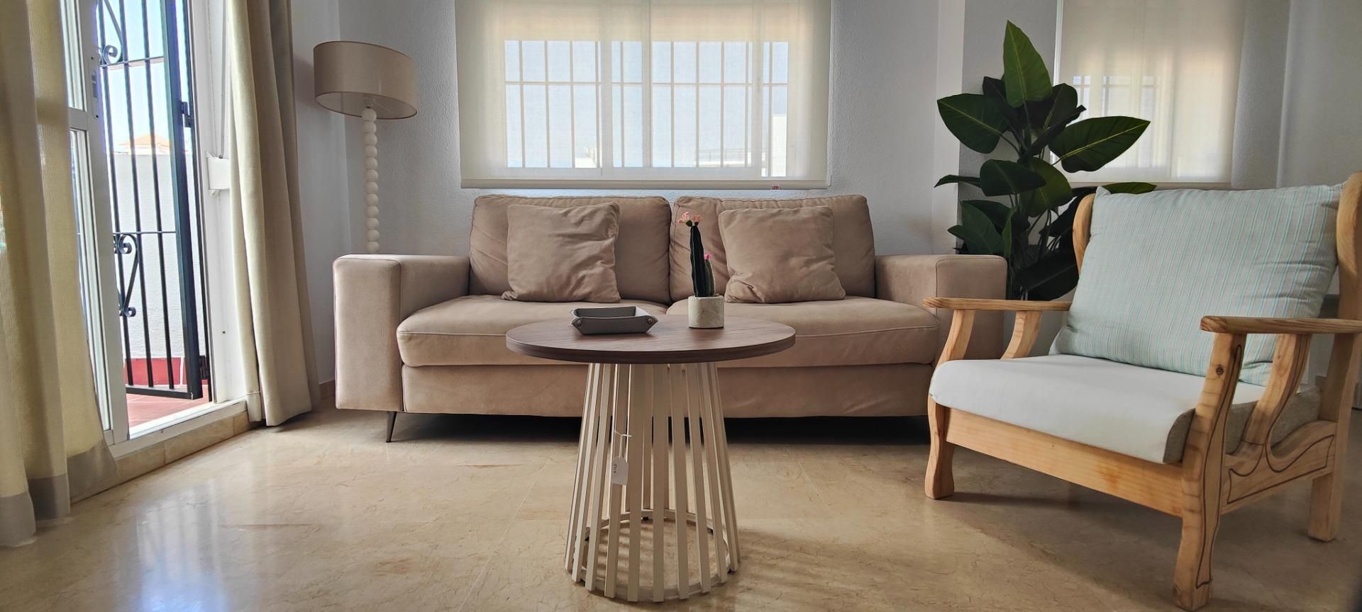 Living room of Attic for sale in El Portil  with Private garden, Terrace and Furnished