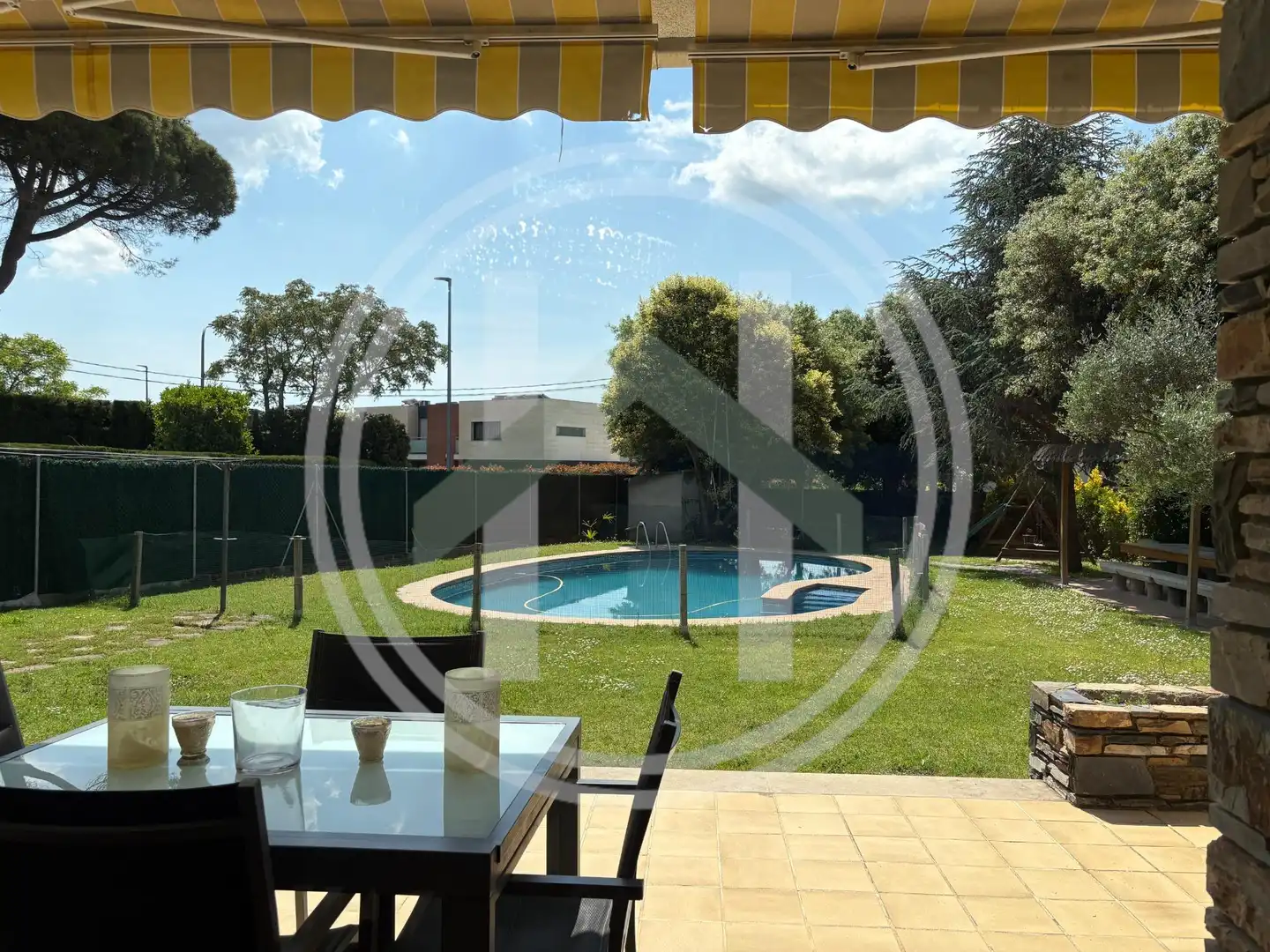 Piscina de Casa o xalet en venda en Cardedeu amb Aire condicionat, Calefacció i Jardí privat