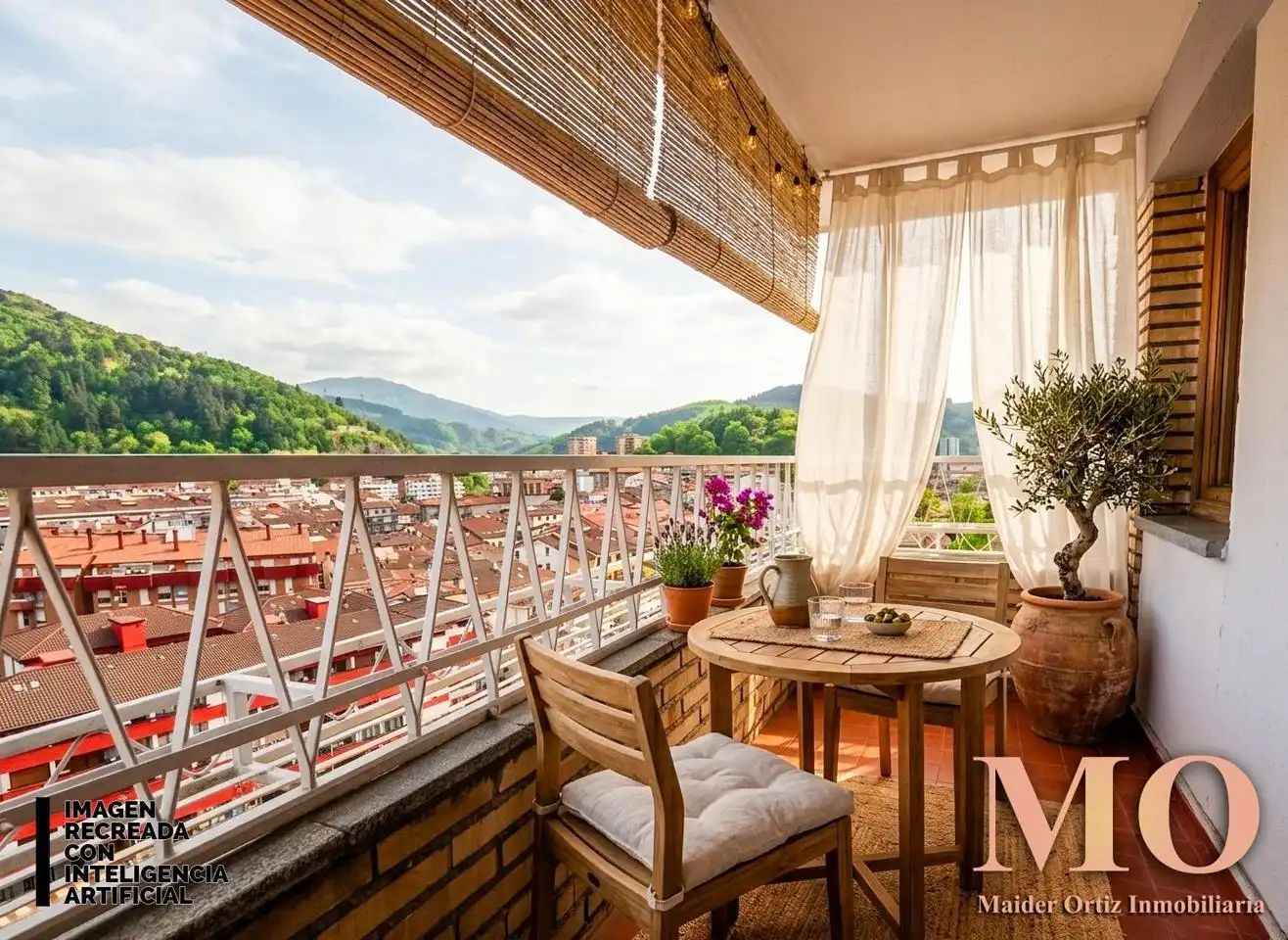 Terraza de Piso en venta en Arrasate / Mondragón con Calefacción, Terraza y Trastero