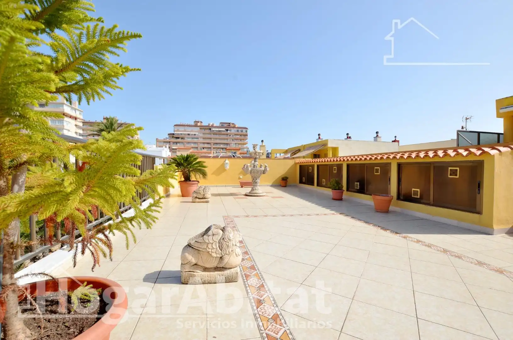 Terrace of Attic for sale in Tavernes de la Valldigna  with Terrace, Storage room and Furnished