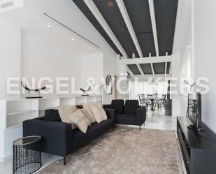 Living room of Attic to rent in  Valencia Capital  with Air Conditioner, Heating and Terrace