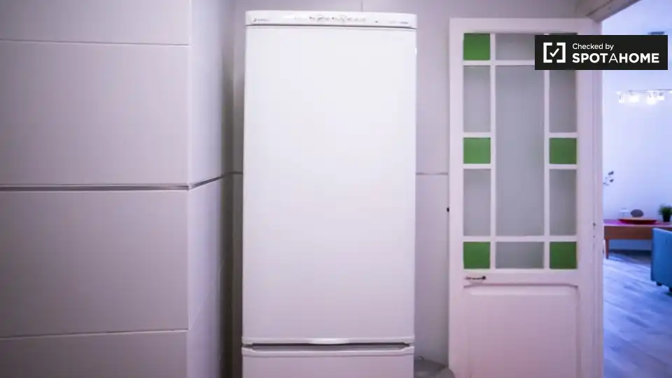 Cocina de Piso de alquiler en Valencia con Aire acondicionado, Calefacción y Amueblado