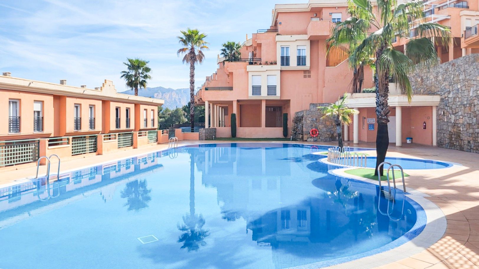 Piscina de Apartamento en venta en Pedreguer con Aire acondicionado, Calefacción y Jardín privado