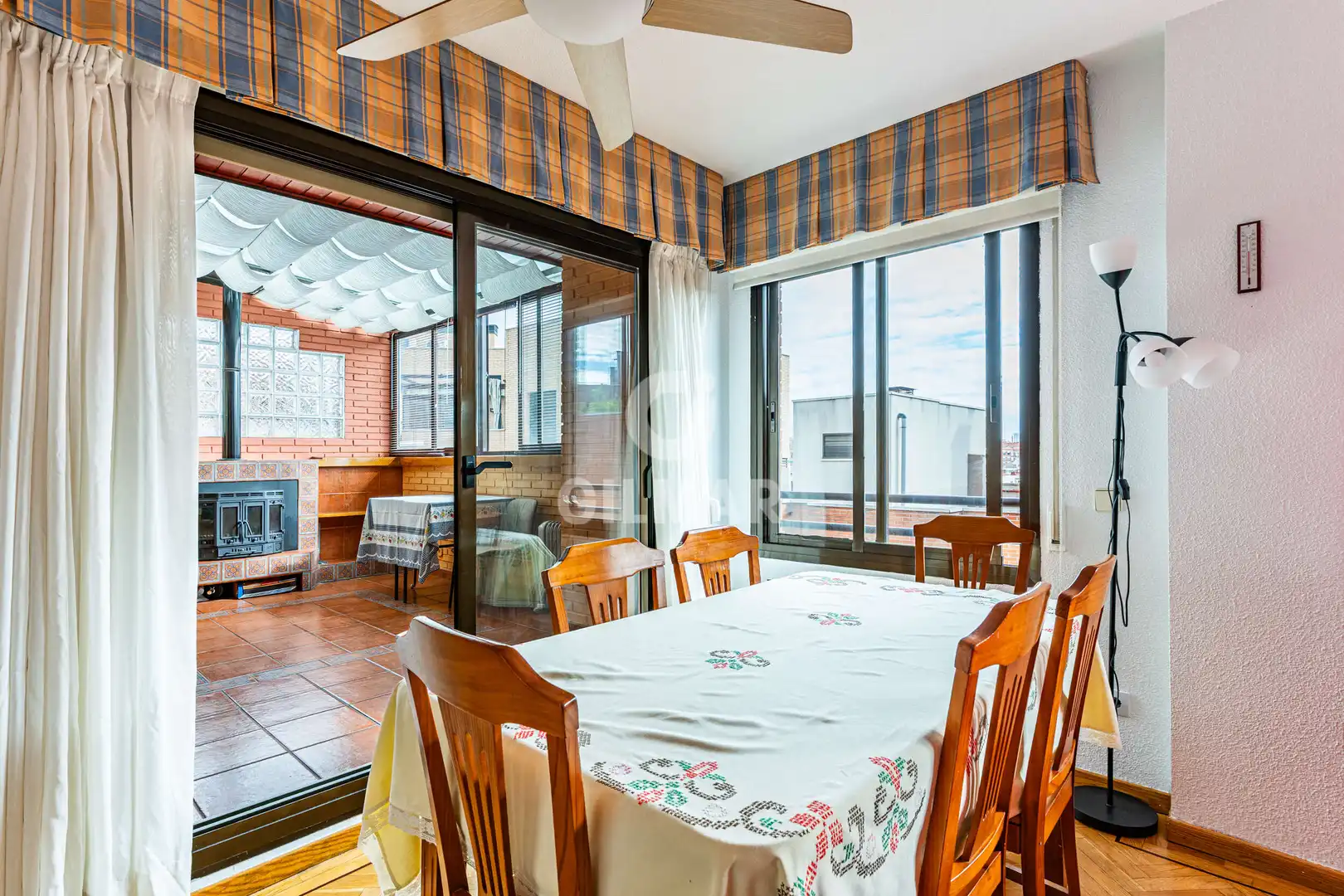 Esszimmer von Wohnung zum Verkauf in Madrid mit Heizung und Balkon