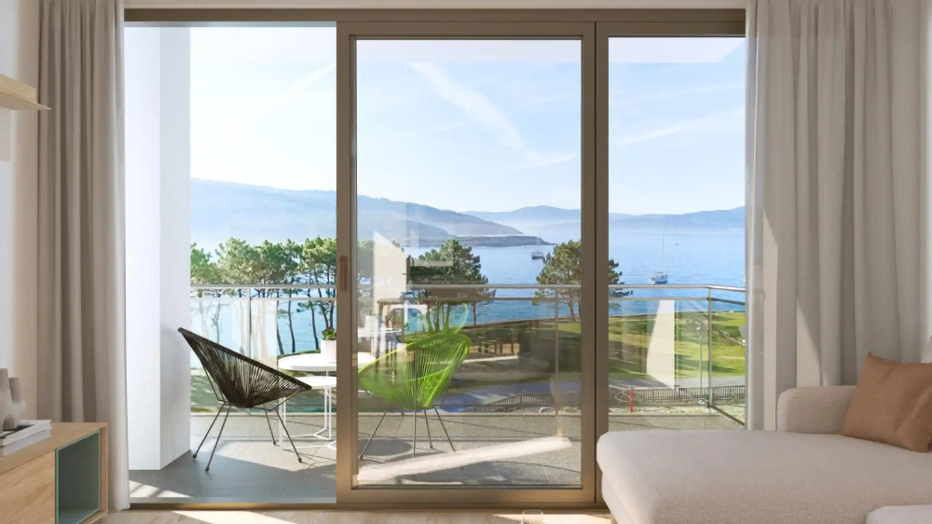 Habitación de Piso en venta en Ponteceso con Calefacción, Terraza y Piscina comunitaria