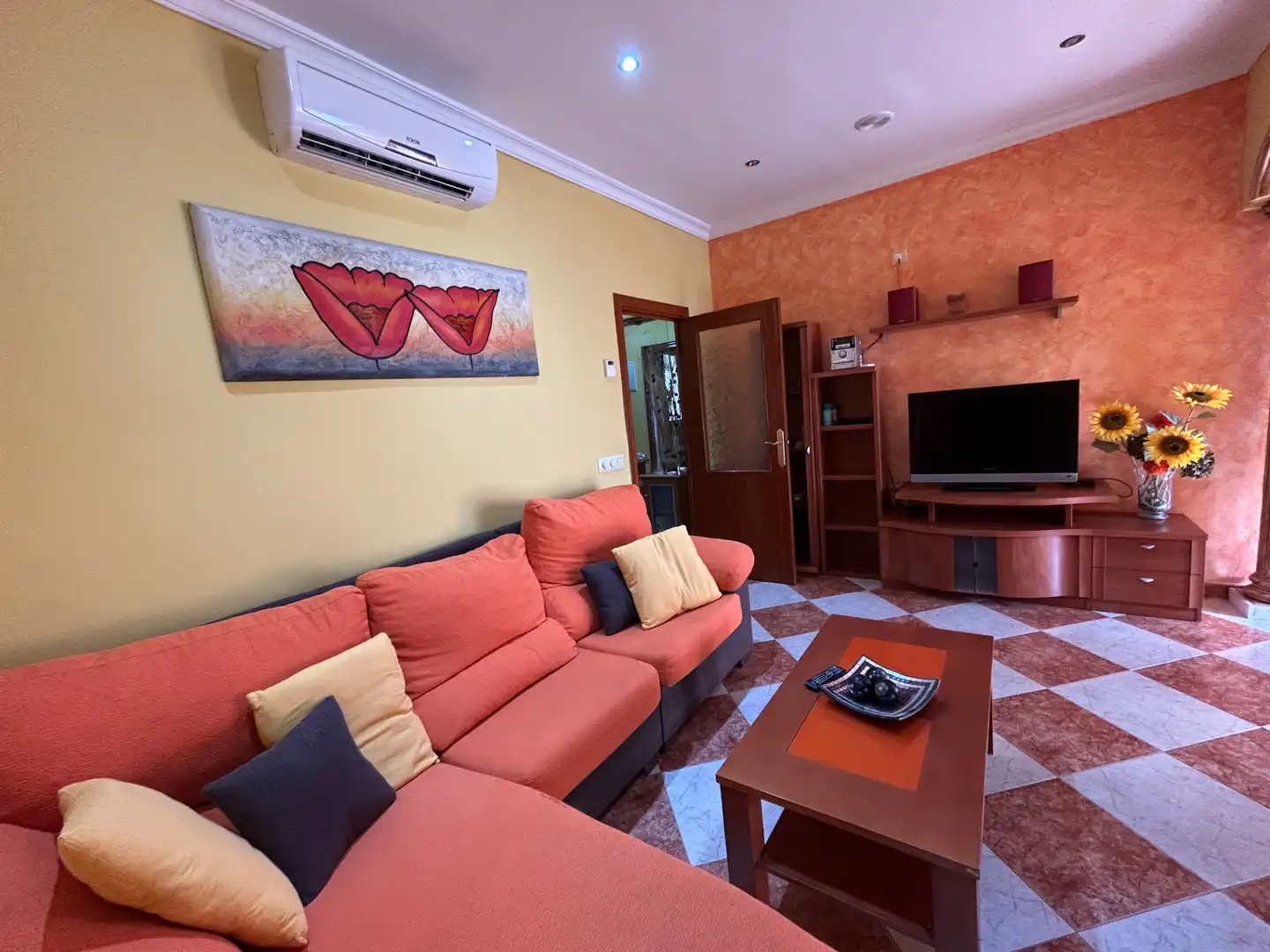 Sala d'estar de Pis en venda en Ciudad Real amb Aire condicionat, Calefacció i Terrassa
