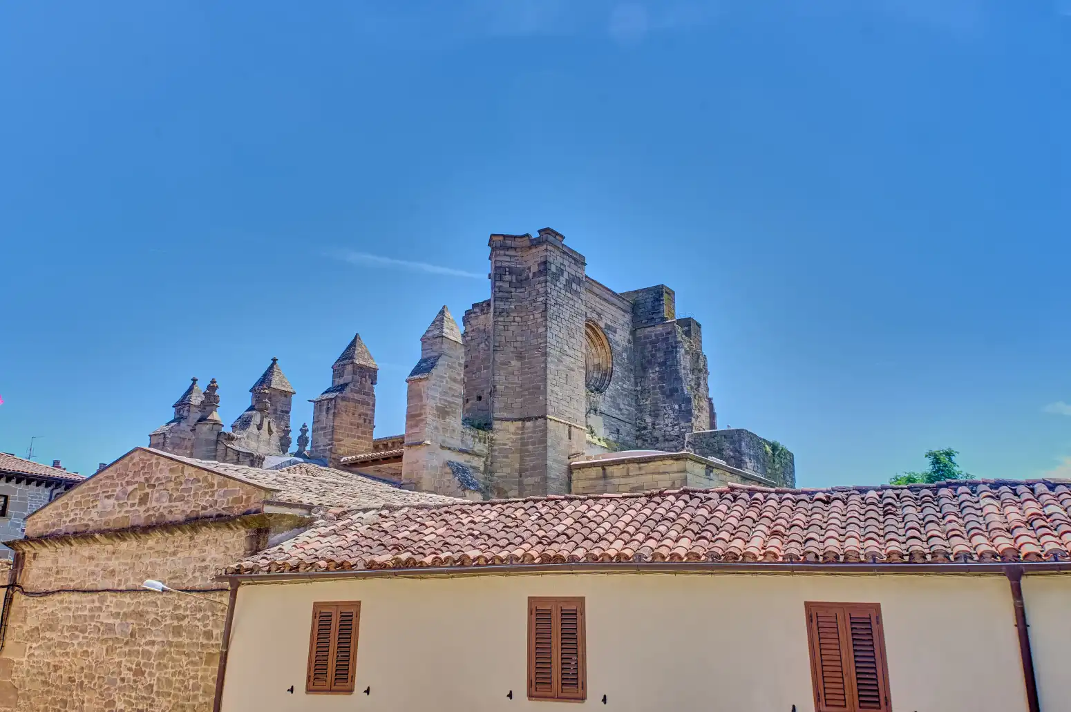 Vista exterior de Casa o chalet en venta en Viana con Calefacción, Amueblado y Balcón