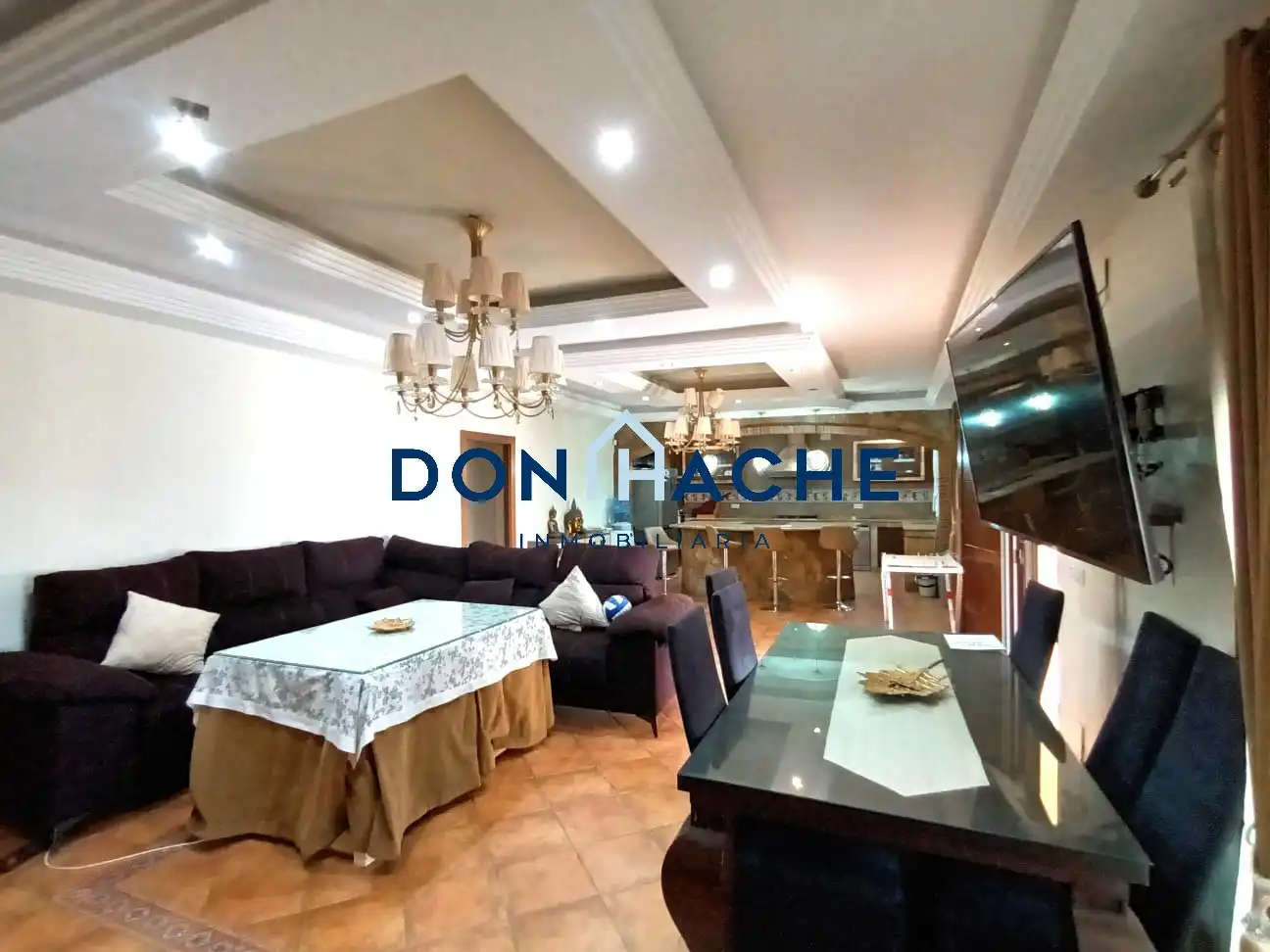 Comedor de Casa o chalet en venta en Mérida con Aire acondicionado, Calefacción y Jardín privado