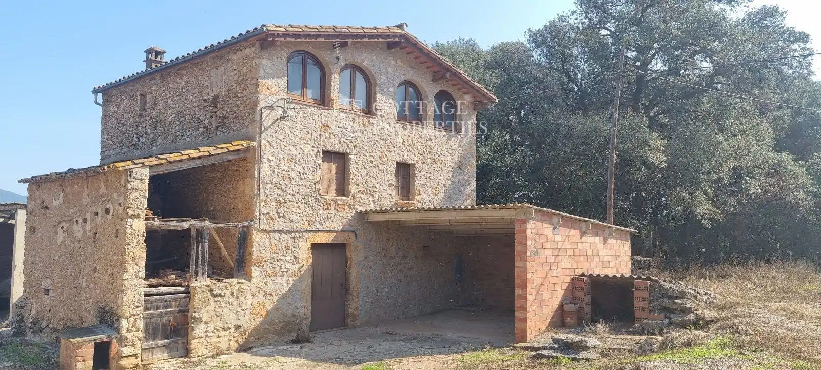 Vista exterior de Finca rústica en venta en Serinyà