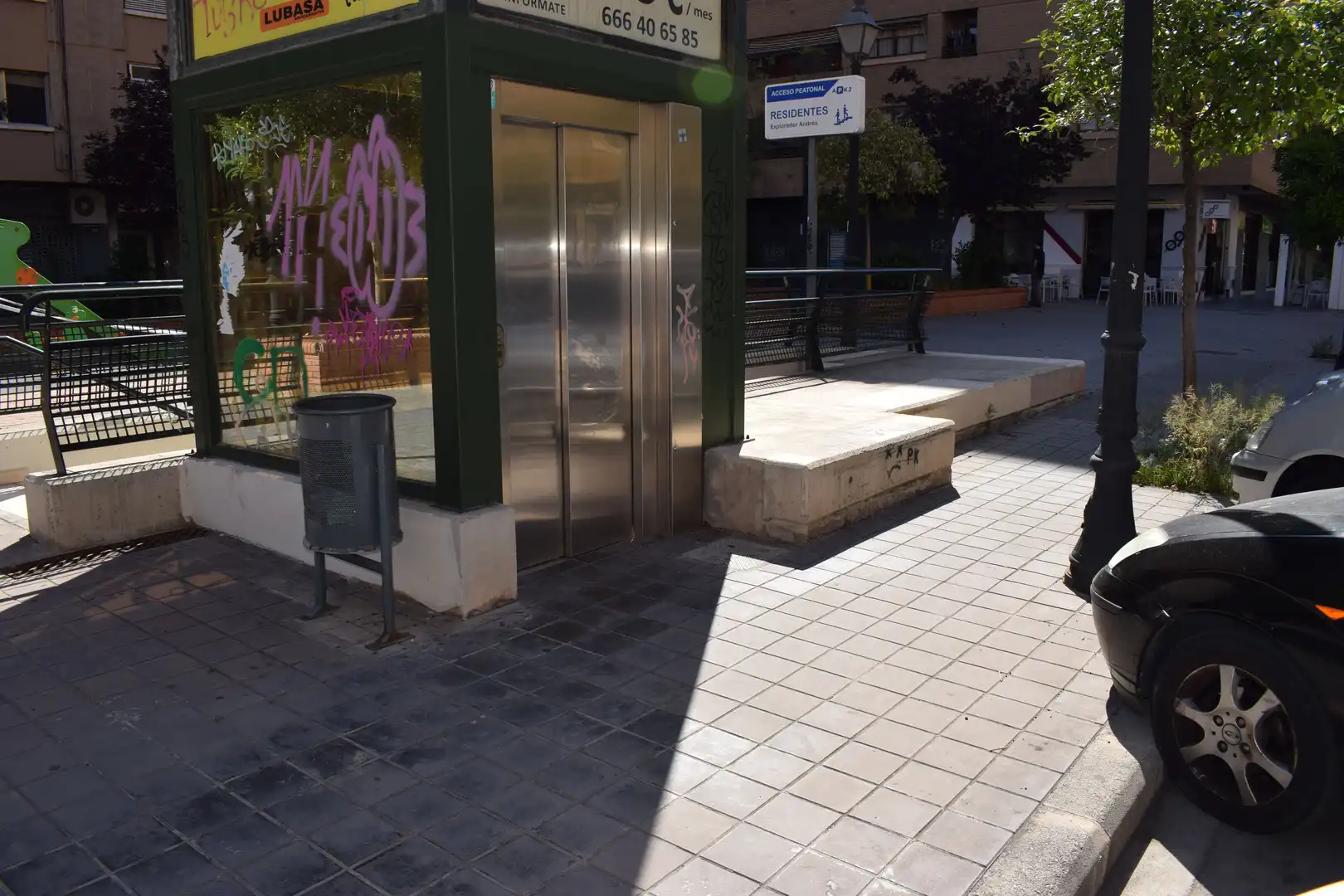 Vista exterior de Garatge en venda en Valencia