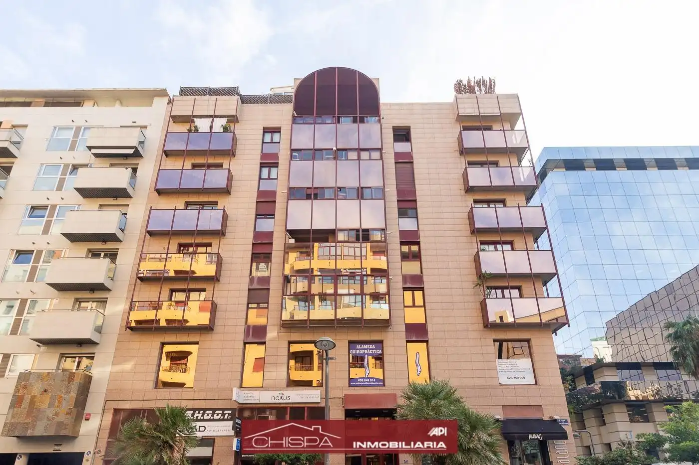 Außenansicht von Wohnung zum Verkauf in Valencia mit Klimaanlage, Heizung und Terrasse