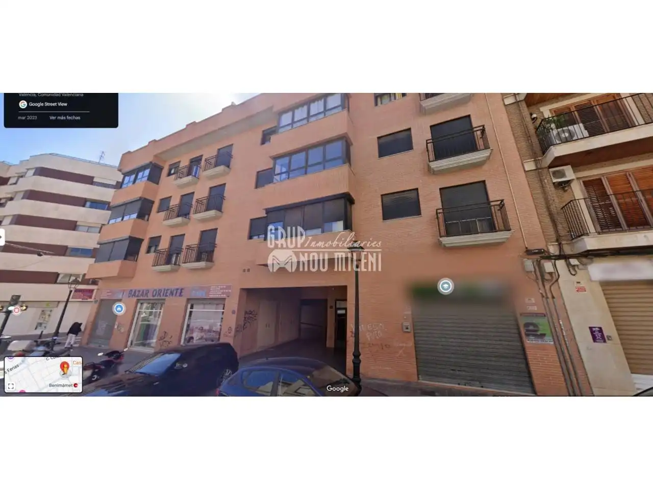 Vista exterior de Piso en venta en Valencia con Balcón