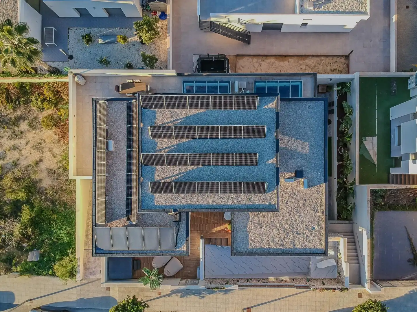 Vista exterior de Casa o chalet en venta en Benijófar con Calefacción, Jardín privado y Piscina