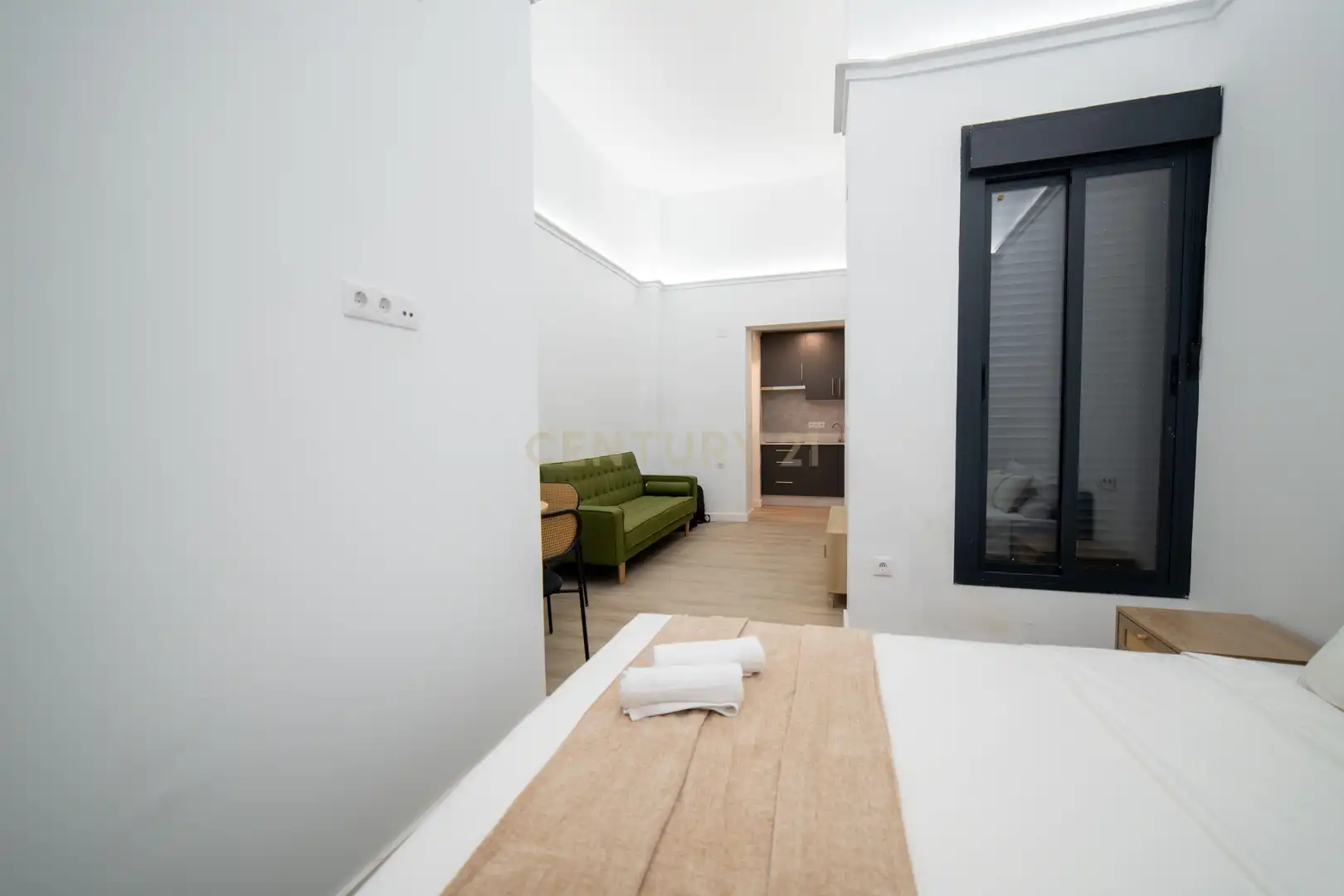 Schlafzimmer von Wohnungen zum Verkauf in Sevilla mit Klimaanlage