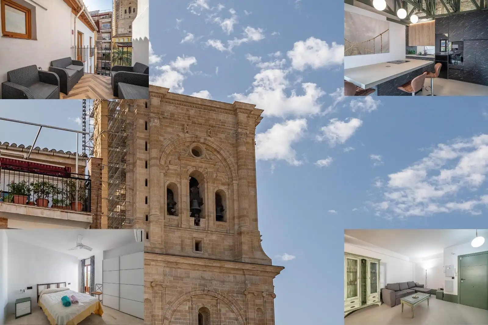 Exterior view of Apartments for sale in  Granada Capital  with Air Conditioner, Heating and Terrace