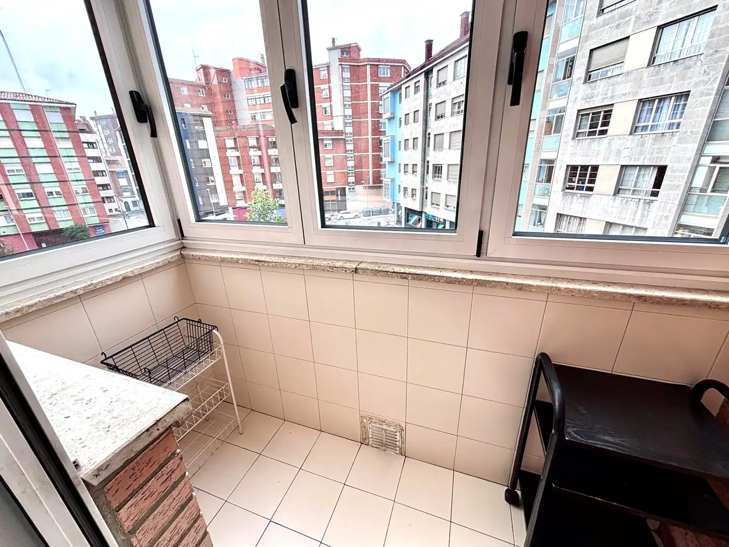 Terraza de Piso en venta en Gijón  con Calefacción, Parquet y Terraza
