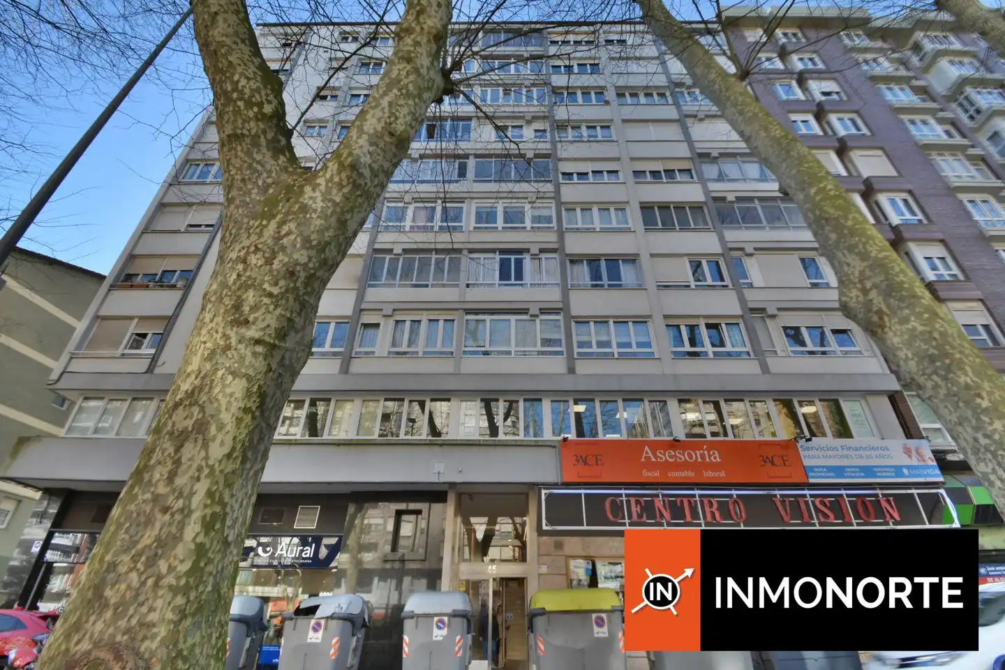 Vista exterior de Pis en venda en Santander amb Calefacció i Terrassa