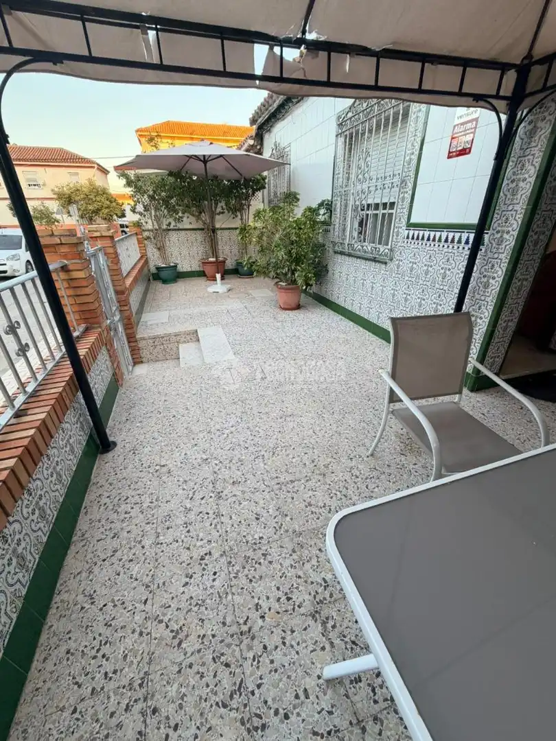 Terraza de Casa adosada en venta en Málaga