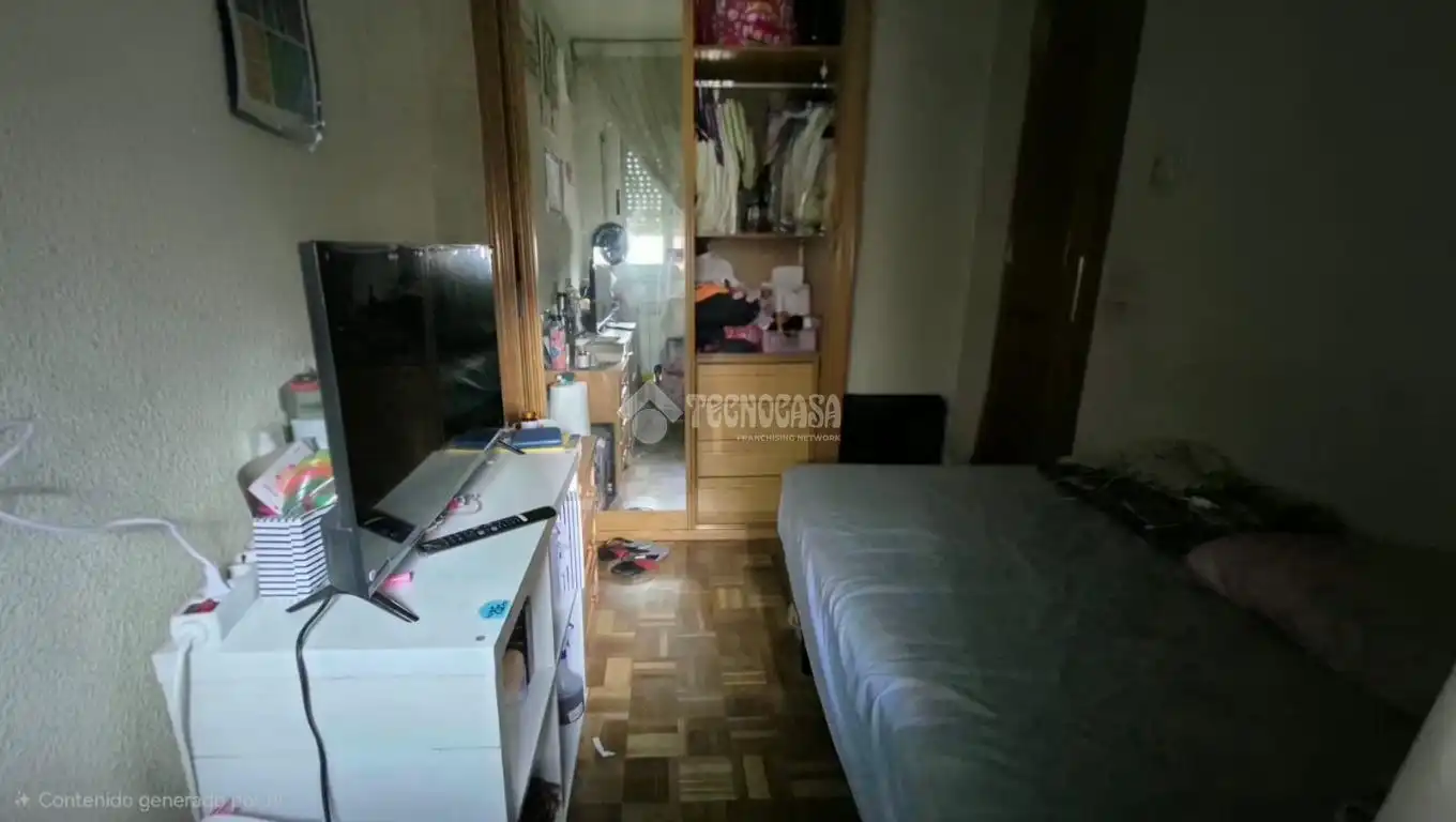 Schlafzimmer von Wohnung zum Verkauf in Madrid mit Klimaanlage, Heizung und Parkett