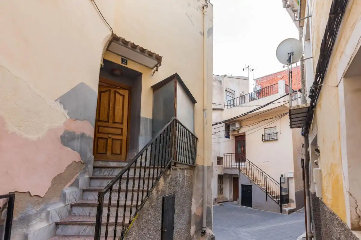 Vista exterior de Casa adosada en venta en Blanca con Calefacción