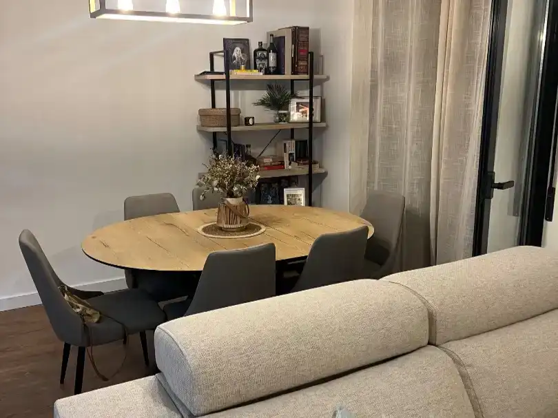 Esszimmer von Wohnung zur Miete in Almansa mit Parkett, Möbliert und Balkon