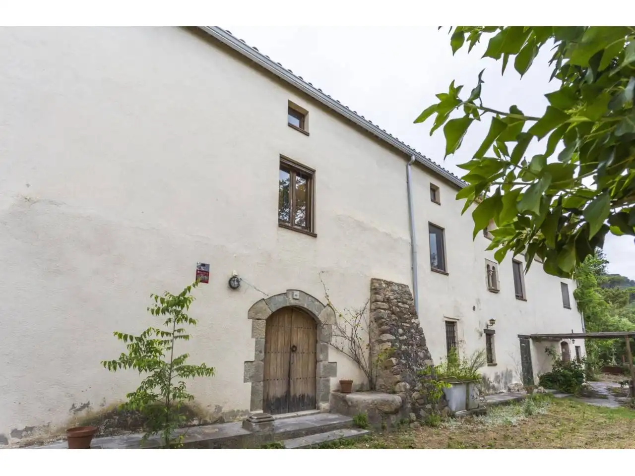 Vista exterior de Finca rústica en venda en Sant Feliu de Buixalleu