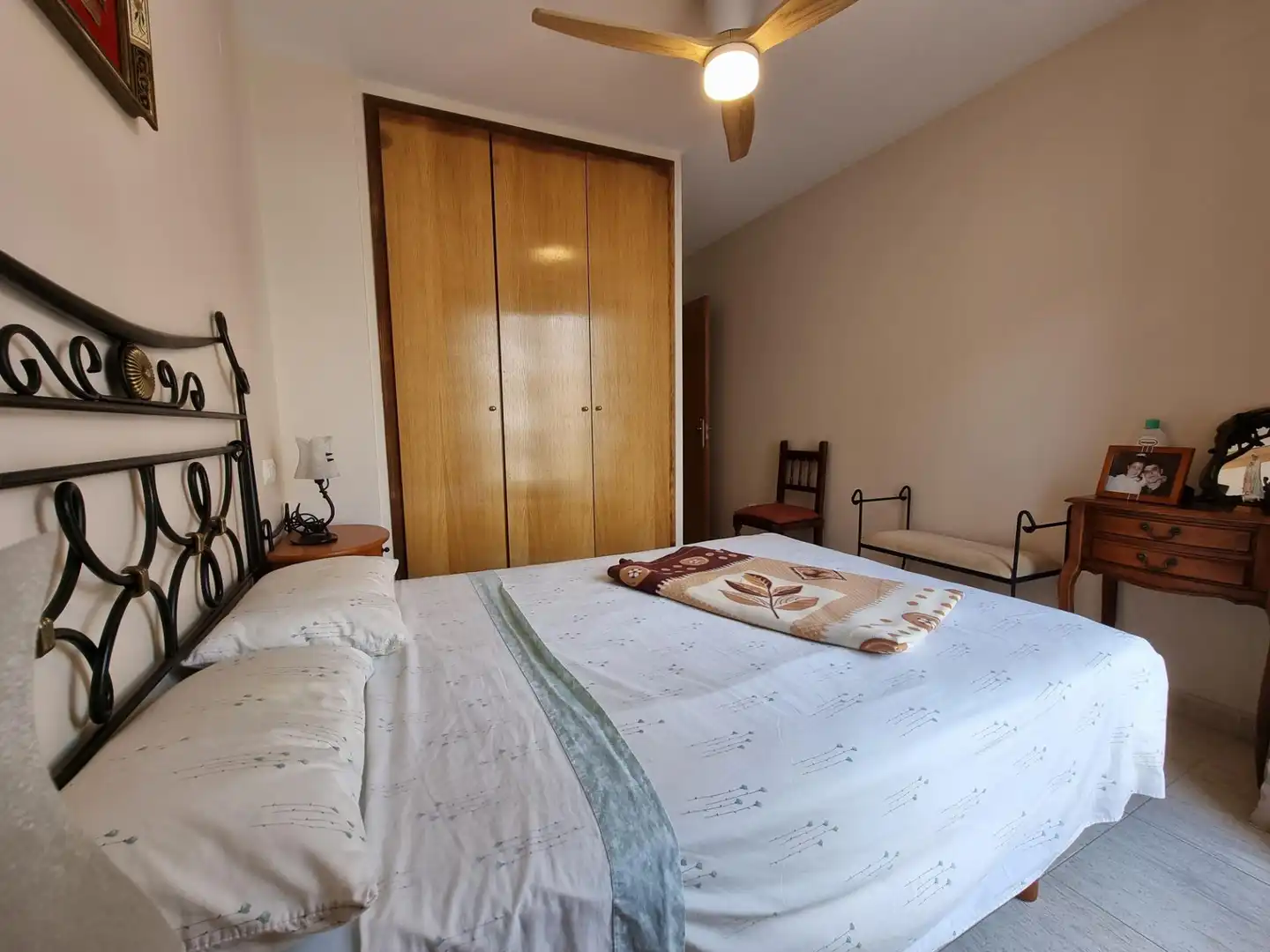 Schlafzimmer von Maisonette zum Verkauf in Tossa de Mar mit Heizung und Balkon