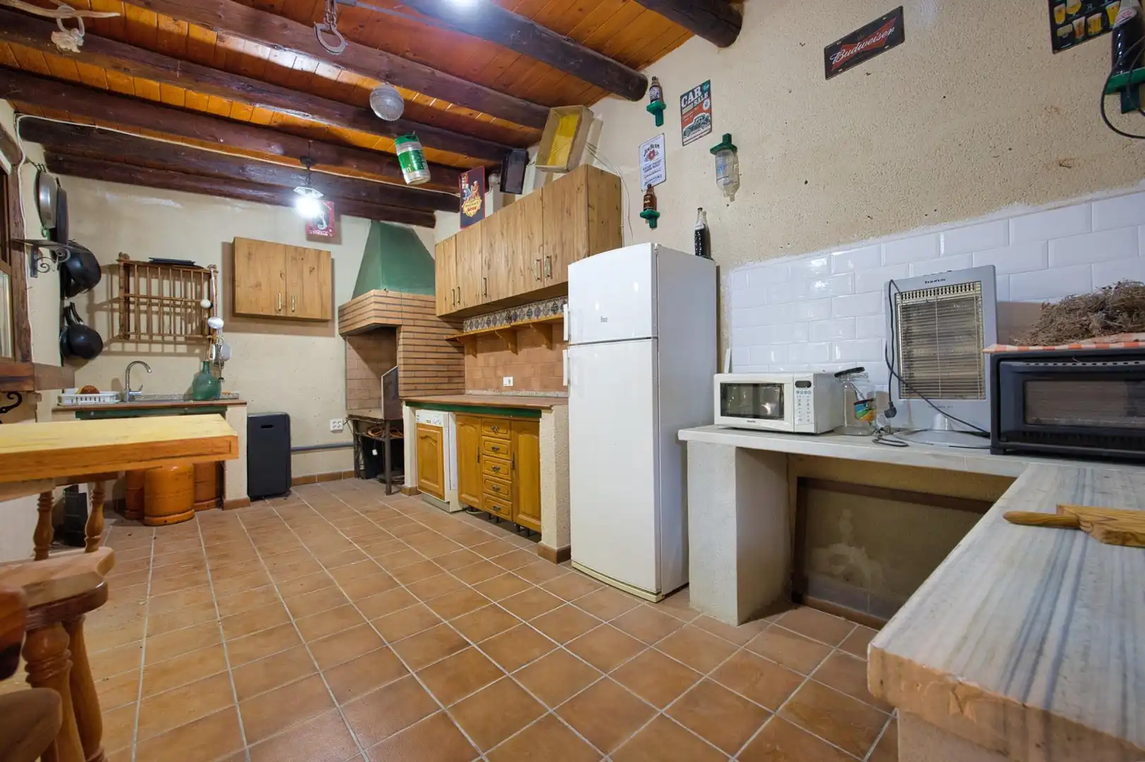 Cocina de Casa o chalet en venta en Mutxamel con Aire acondicionado, Calefacción y Jardín privado