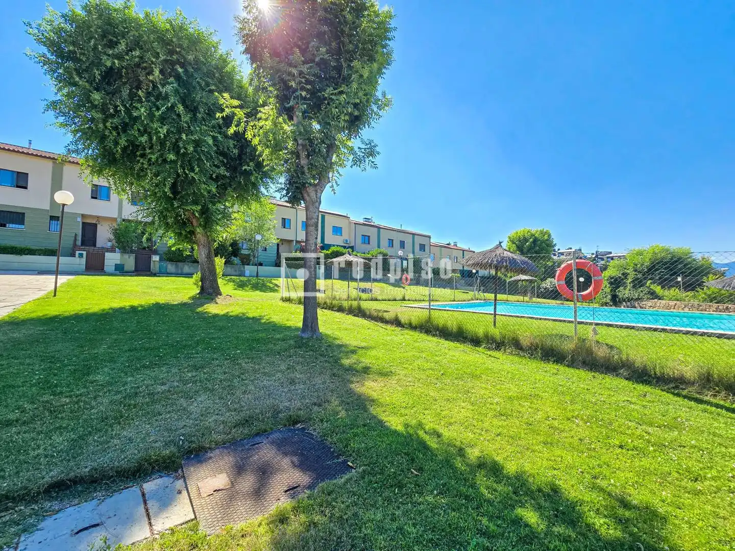 Vista exterior de Casa o xalet en venda en Collado Villalba amb Calefacció, Jardí privat i Terrassa