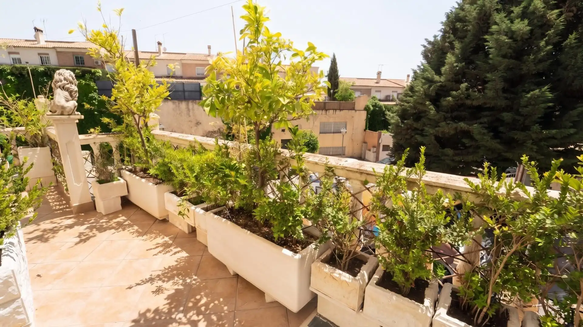Terrace of Houses for rent in Huétor Vega  with Air Conditioner, Heating and Private garden