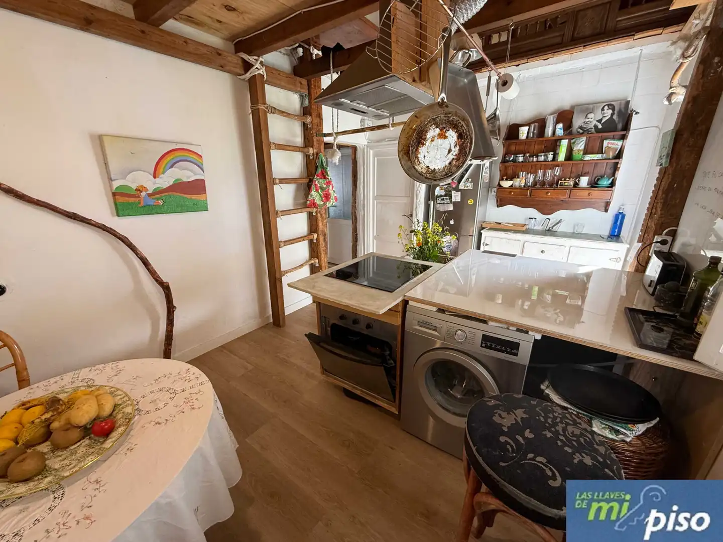 Cuina de Casa o xalet en venda en Valladolid amb Calefacció, Jardí privat i Parquet
