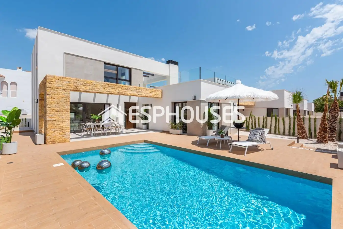 Piscina de Casa o chalet en venta en Rojales con Terraza, Piscina y Balcón