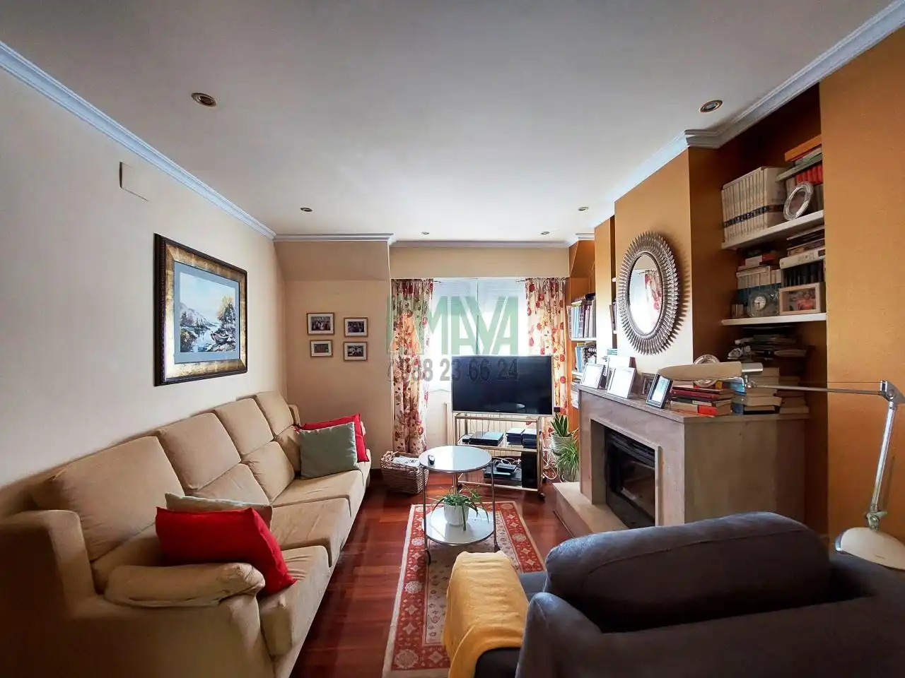 Sala de estar de Casa adosada en venta en Ourense Capital  con Calefacción