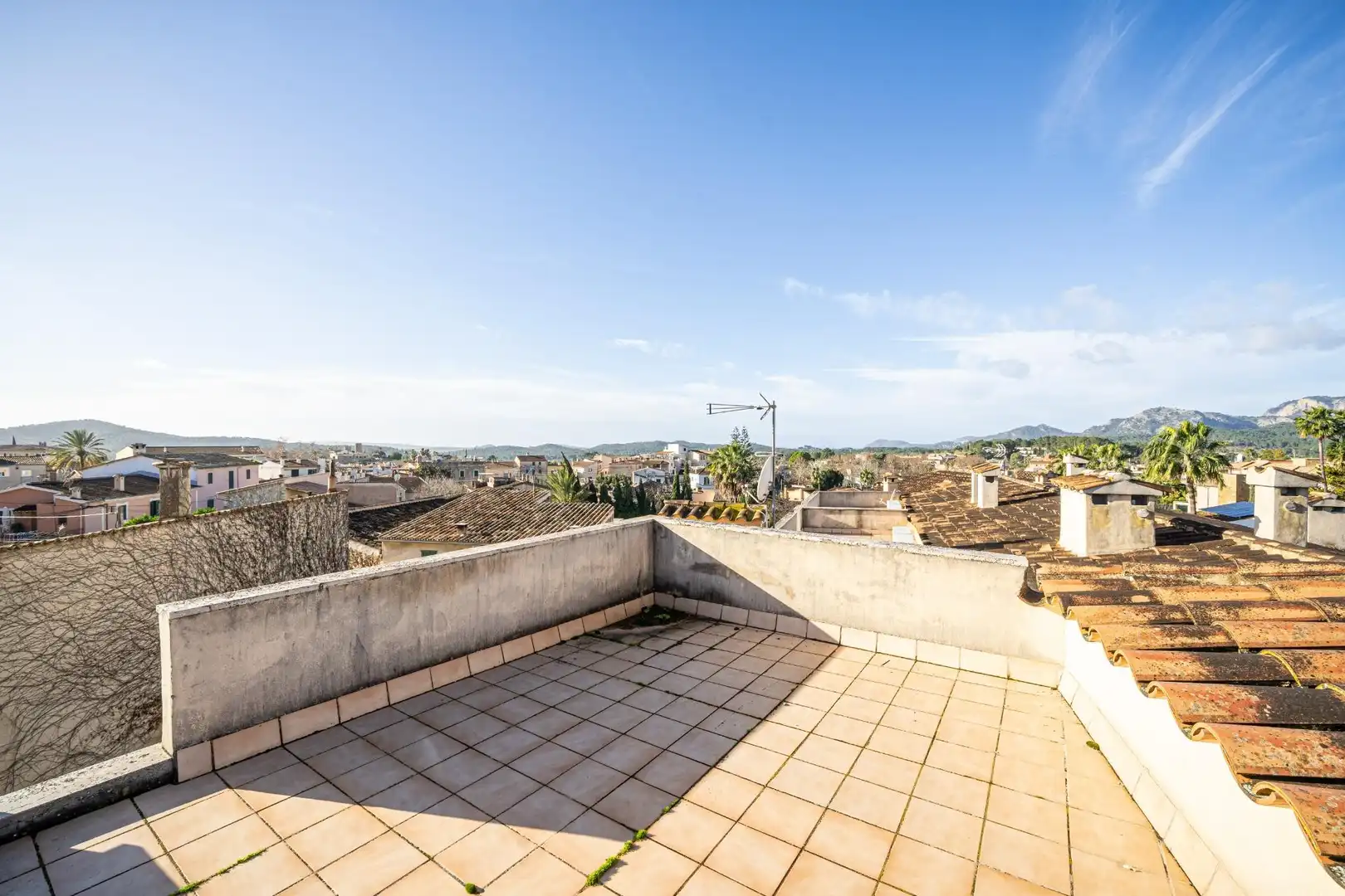 Terrace of Detached homes for sale in Calvià  with Air Conditioner, Heating and Private garden