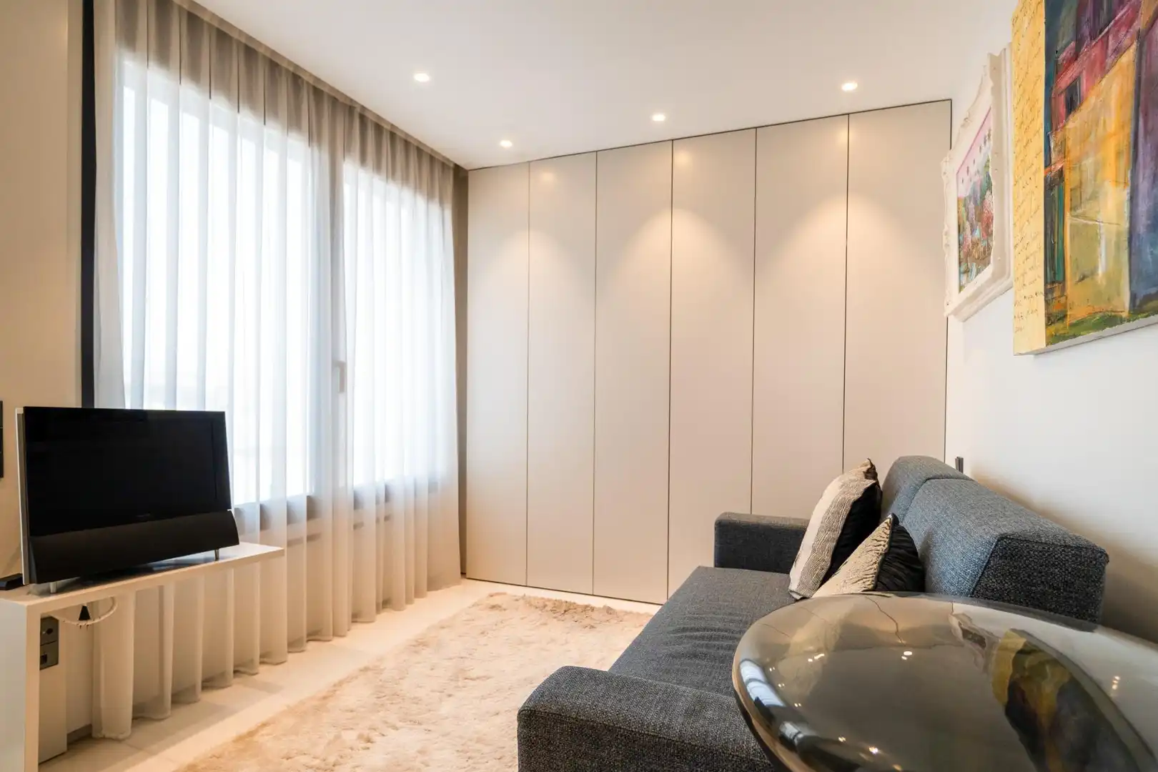 Sala d'estar de Àtic en venda en Valencia amb Aire condicionat, Calefacció i Terrassa