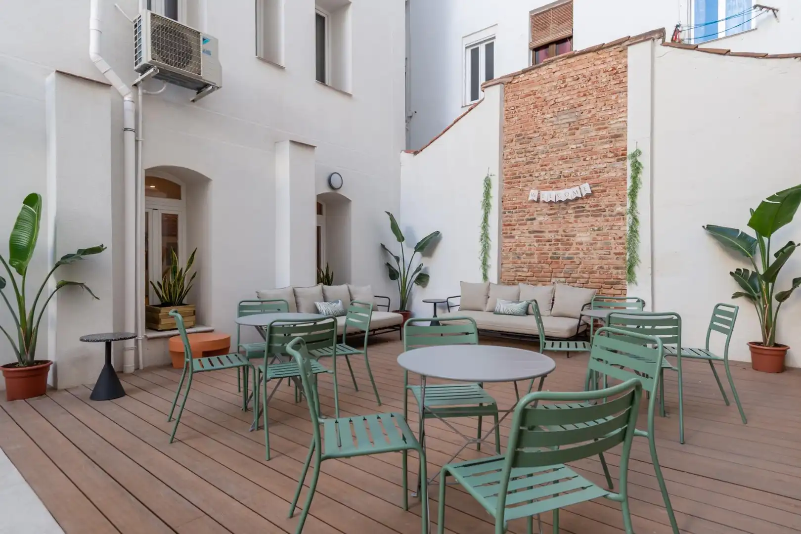 Terrace of Apartments for rent in Madrid  with Air Conditioner, Heating and Terrace