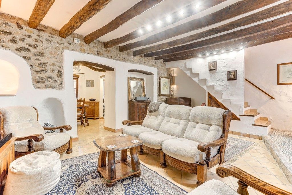 Living room of Single-family semi-detached for sale in Pollença  with Terrace