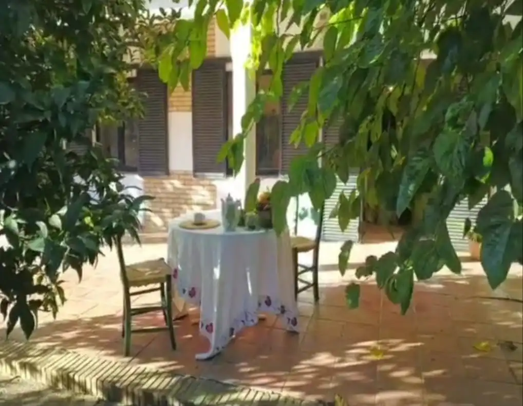 Terraza de Casa o chalet en venta en Beas con Jardín privado