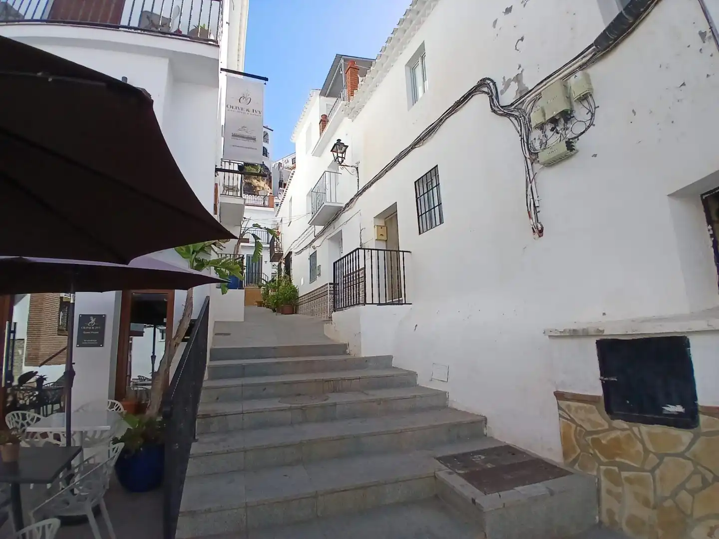 Vista exterior de Casa o xalet en venda en Canillas de Aceituno amb Terrassa i Balcó